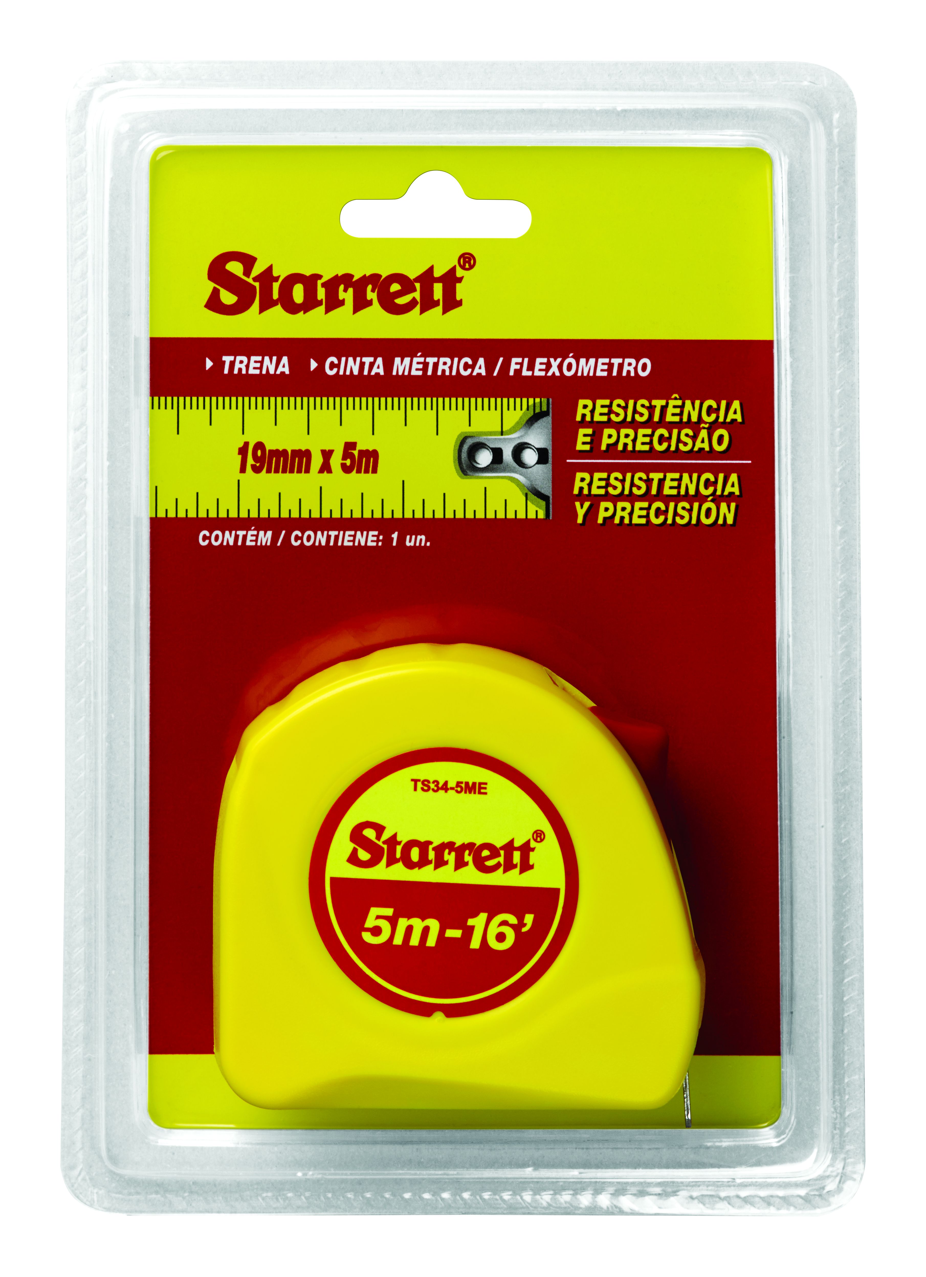 Trena  05mt Aco 16mm C/Blister