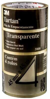 Fita Empacot  45mmx45mt Marrom