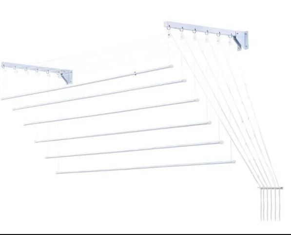 Varal Teto Aco 1,21x0,57m
