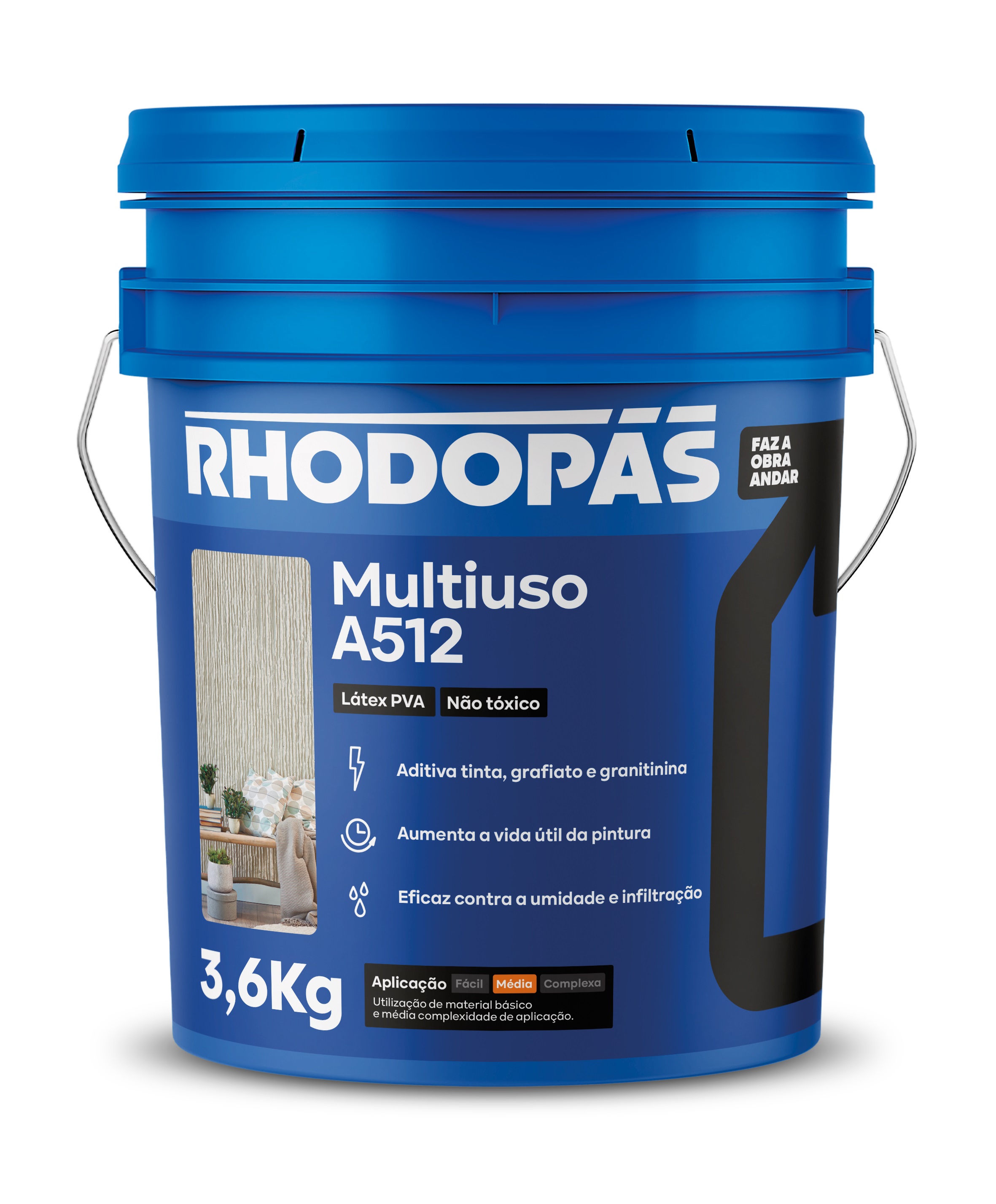 Rhodopas Multiuso 3,6kg A512