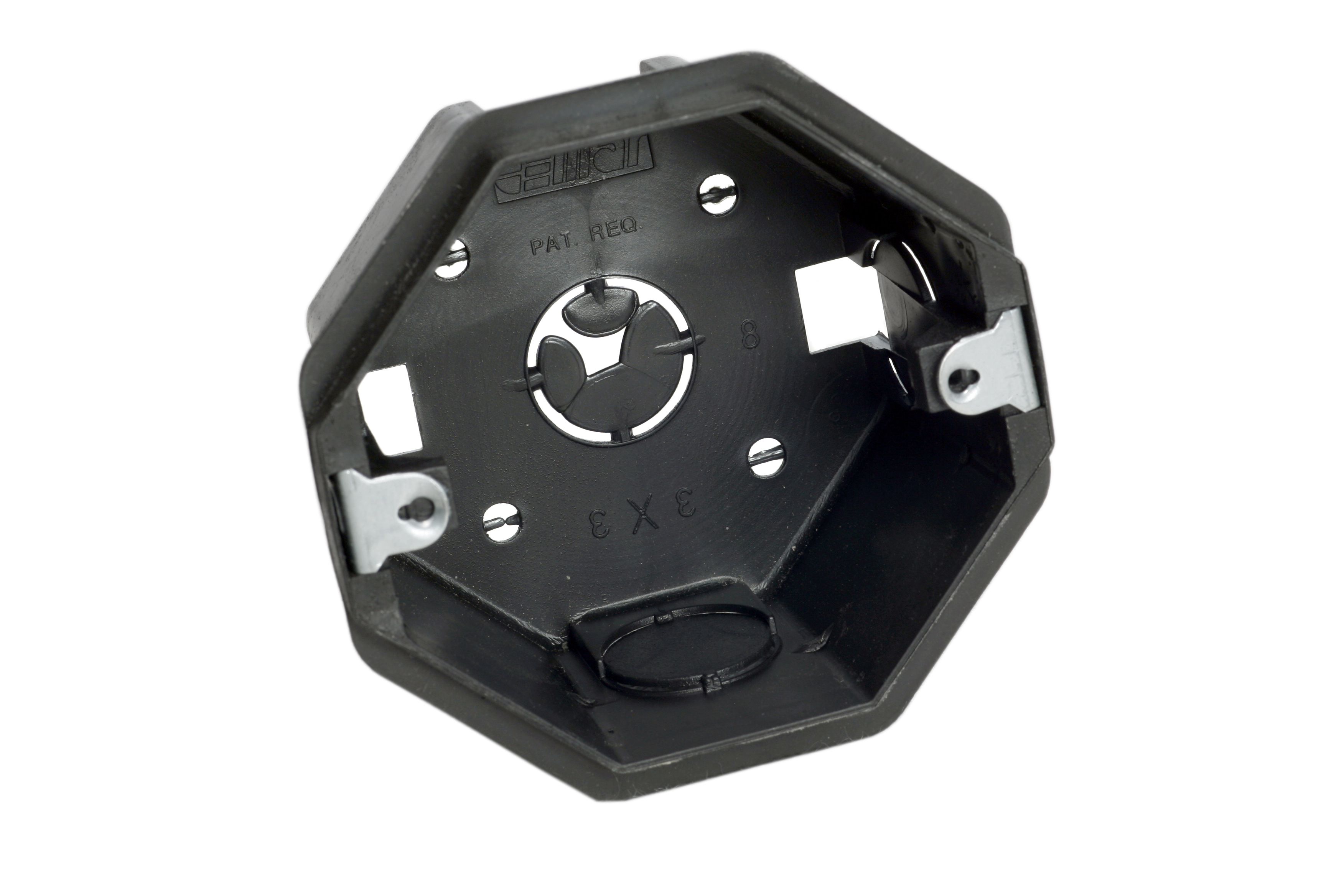 Caixa De Luz Pvc 3x3 Oct C/Orelha