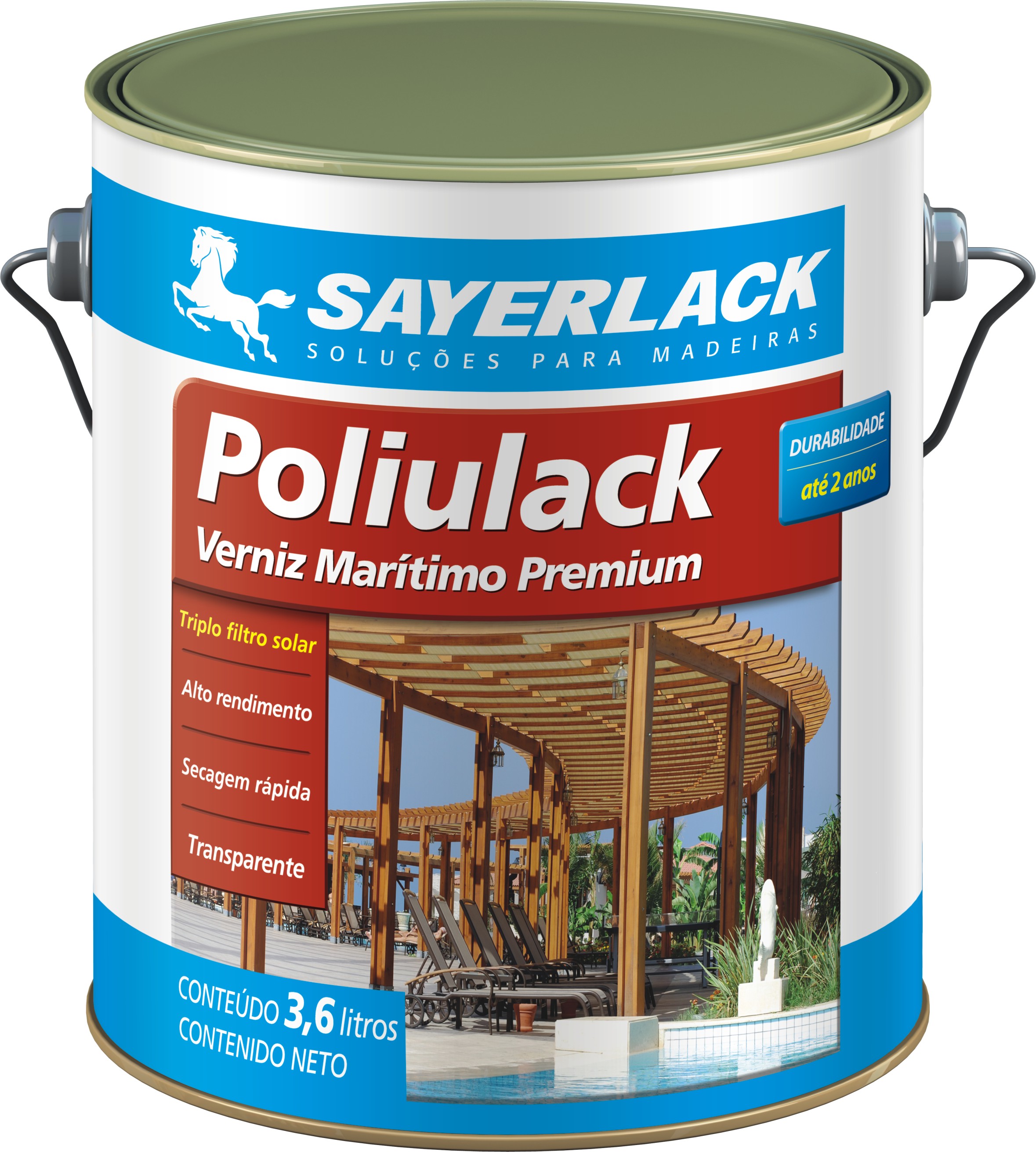 Verniz Poliulack Bril 3,6l
