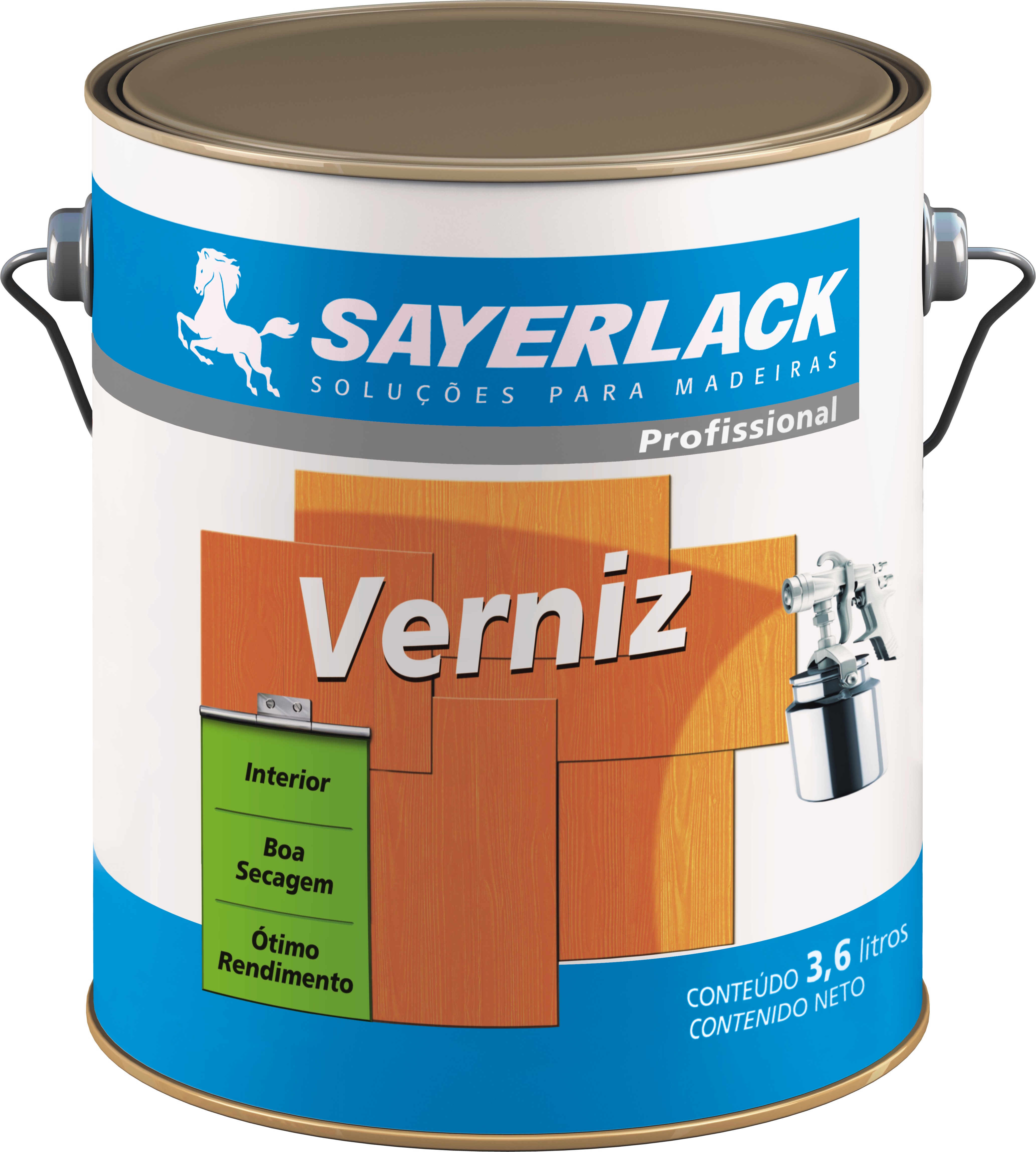 Verniz Copal Alto Brilho Int 3,6l