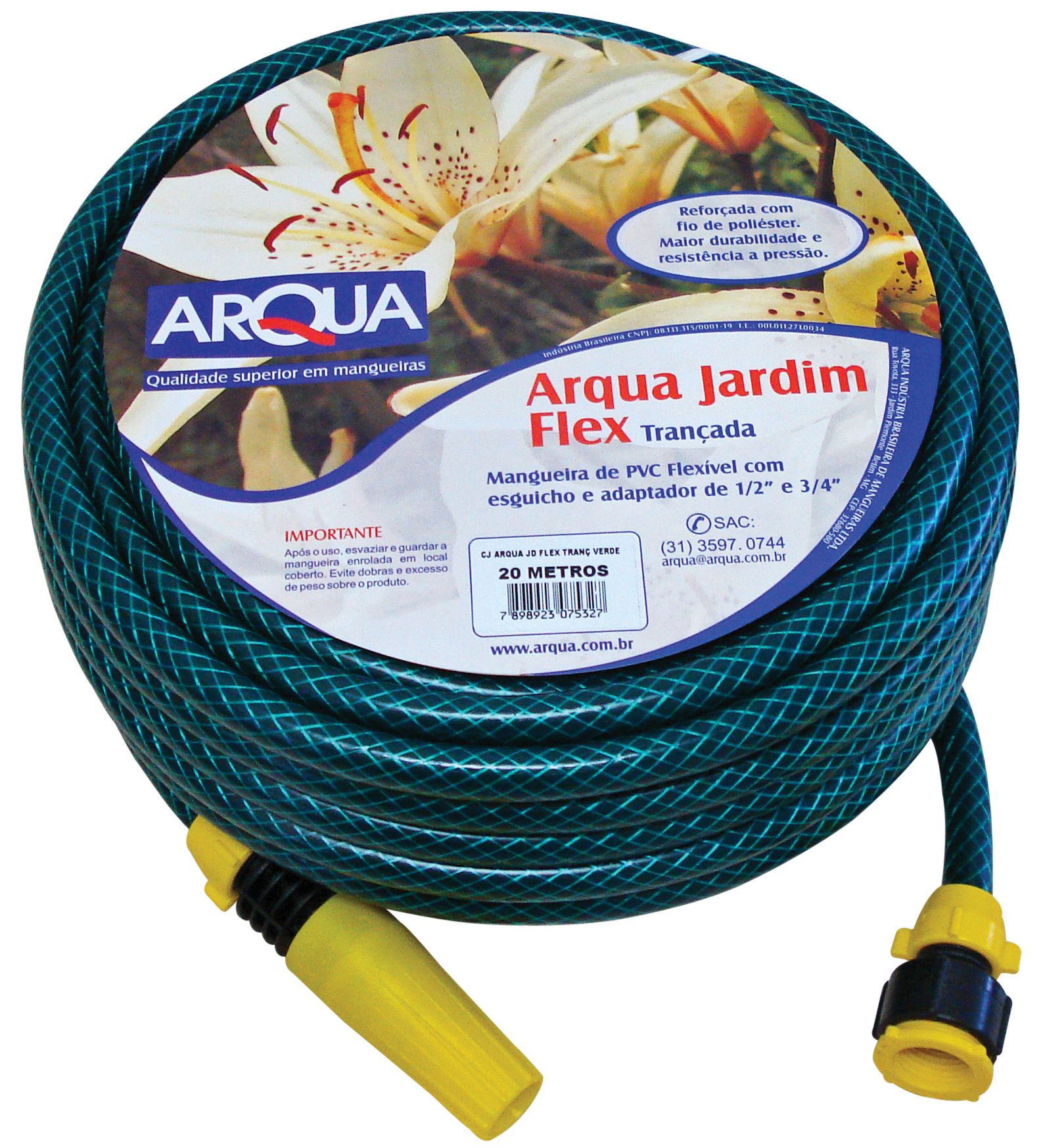 Mang Jard Flex Tranc 7/16”X1,7mm 20m Vd