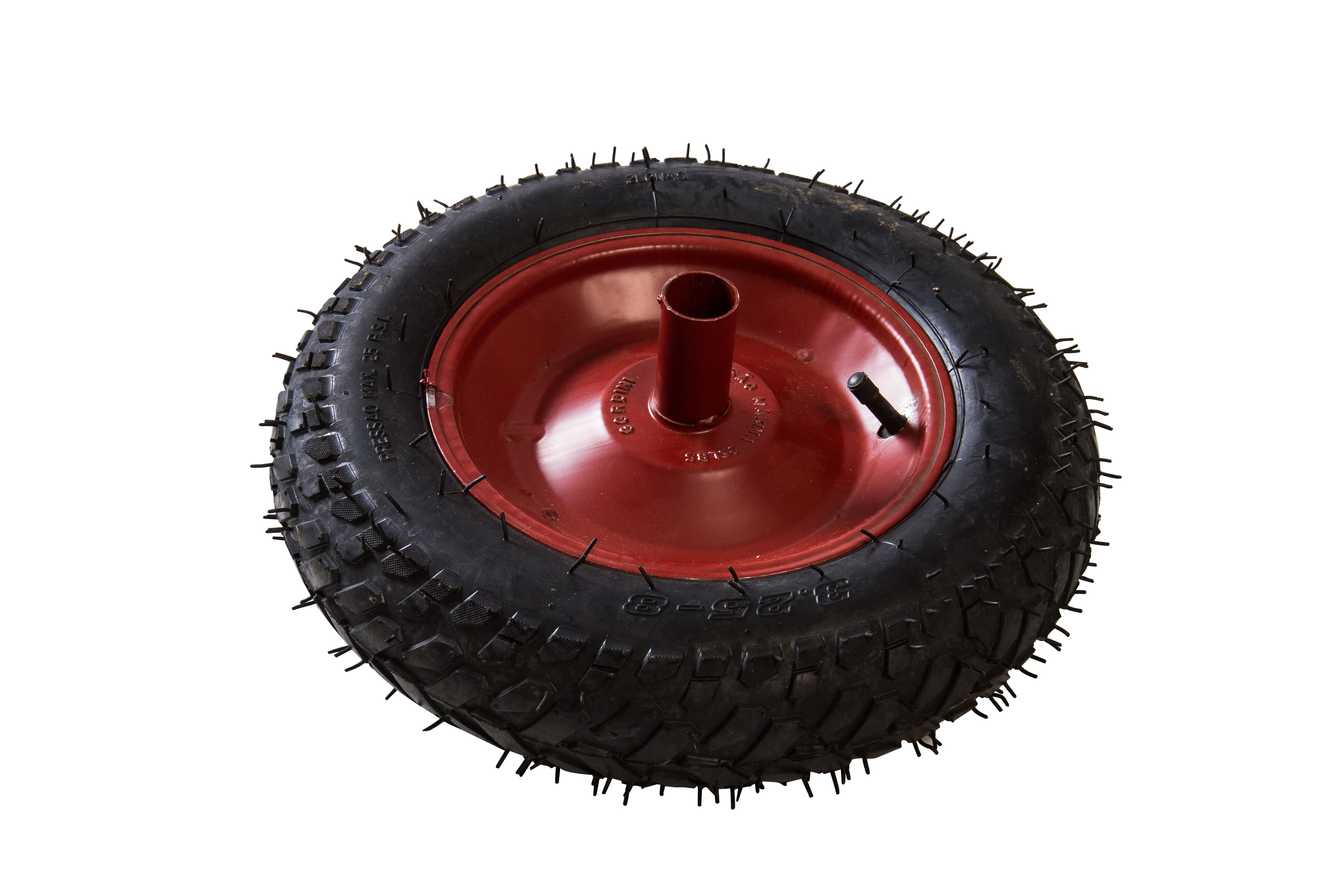 Roda Compl C/Cam Leve 27mm 3,25 100kg