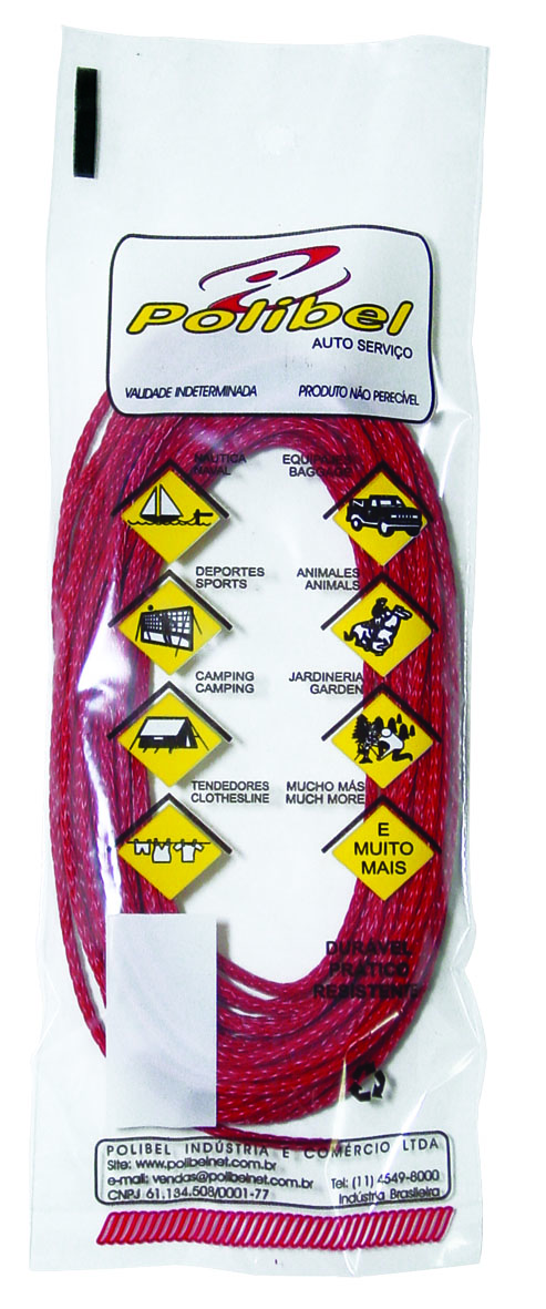 Cordao P/Varal Nylon N 5,0 10mt