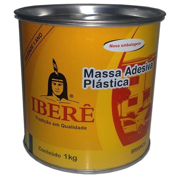 Massa Plastica Br 1kg Ibere