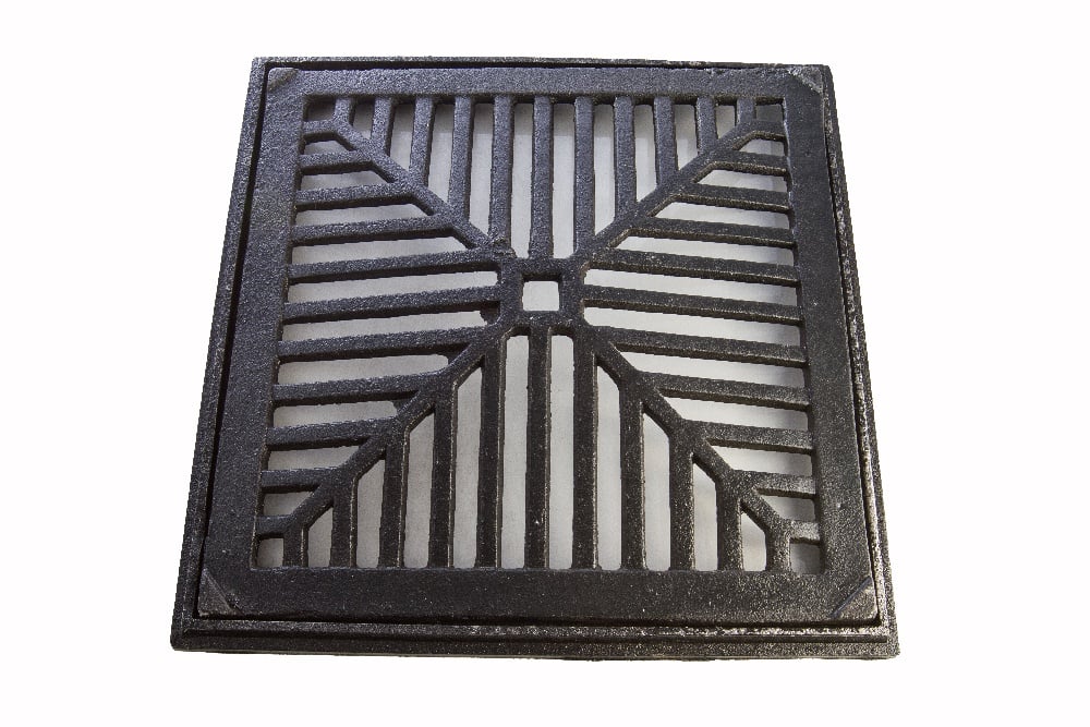 Grelha Ferro C/Aro 20x20cm