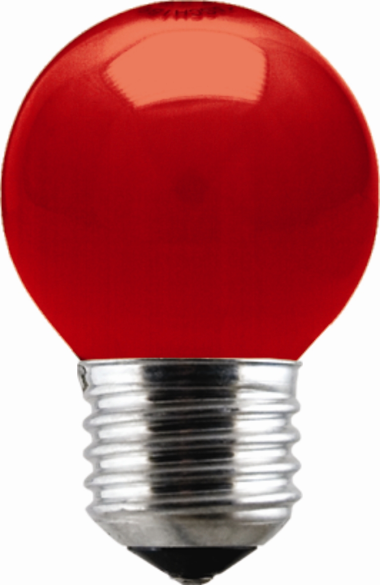 Lamp Inc Bolinha 15w 220v Vermelha