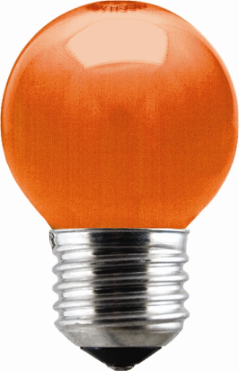 Lamp Inc Bolinha 15w 220v Laranja