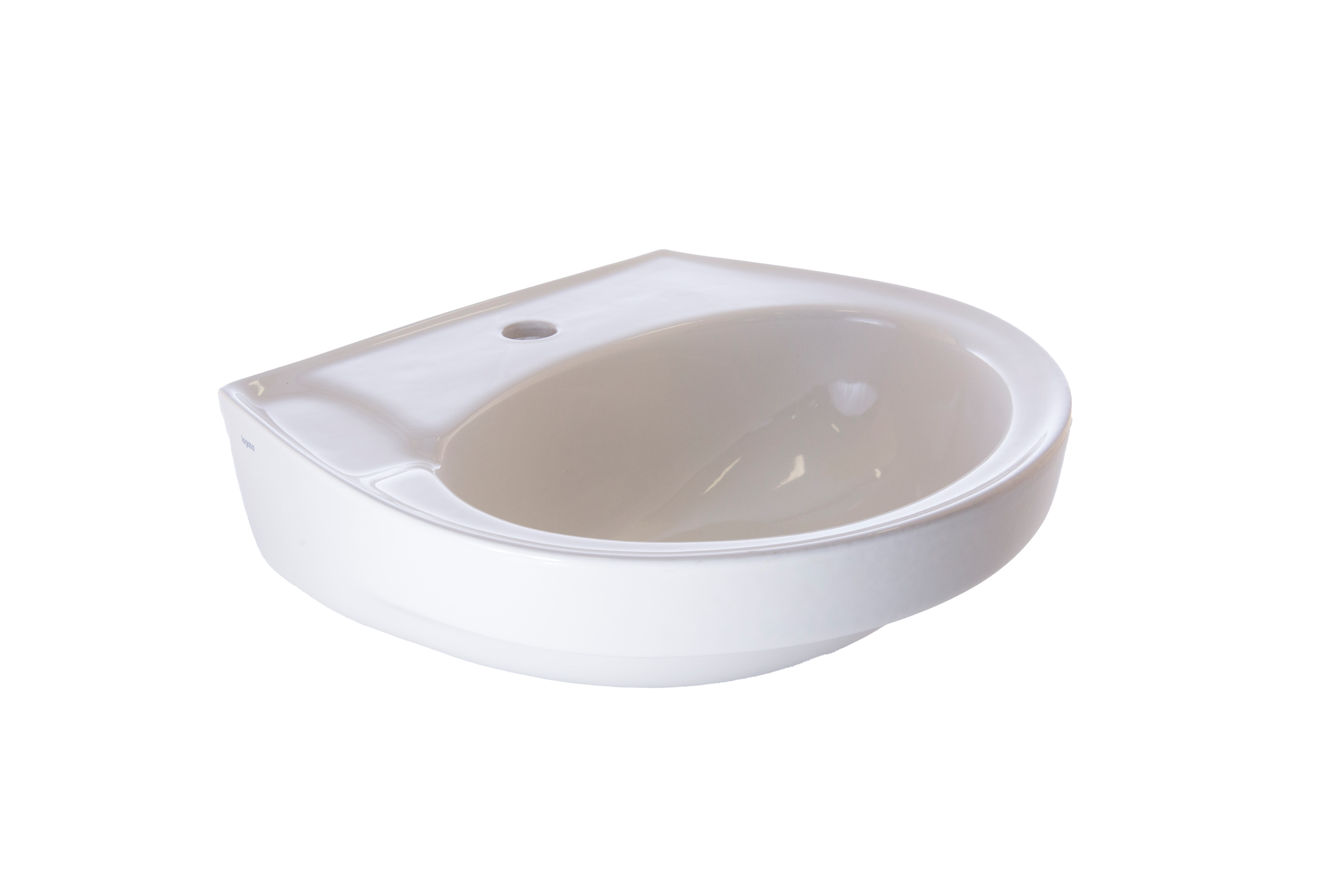 Lavat P/Coluna 47x42cm Ocre Parati Oval