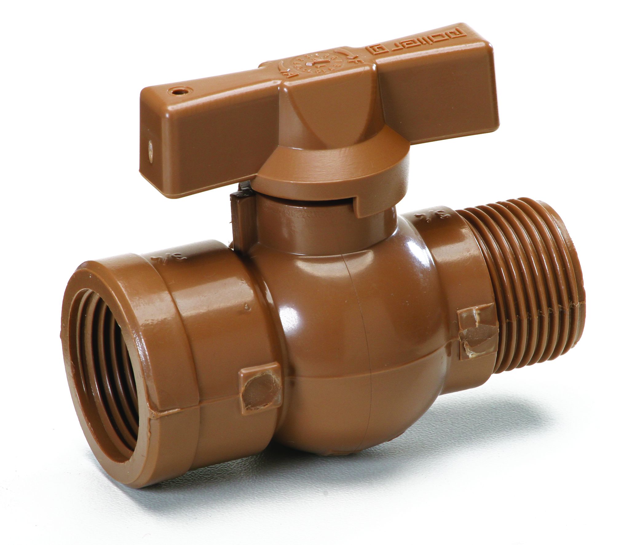 Registro Esf Pvc Borb 3/4” Reri C/Dpl