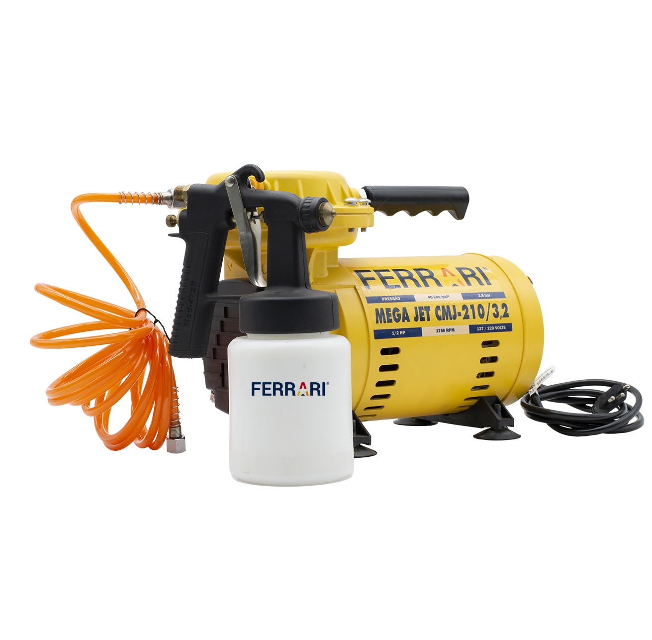 Compressor Ar Direto Mega Jet Bivolt