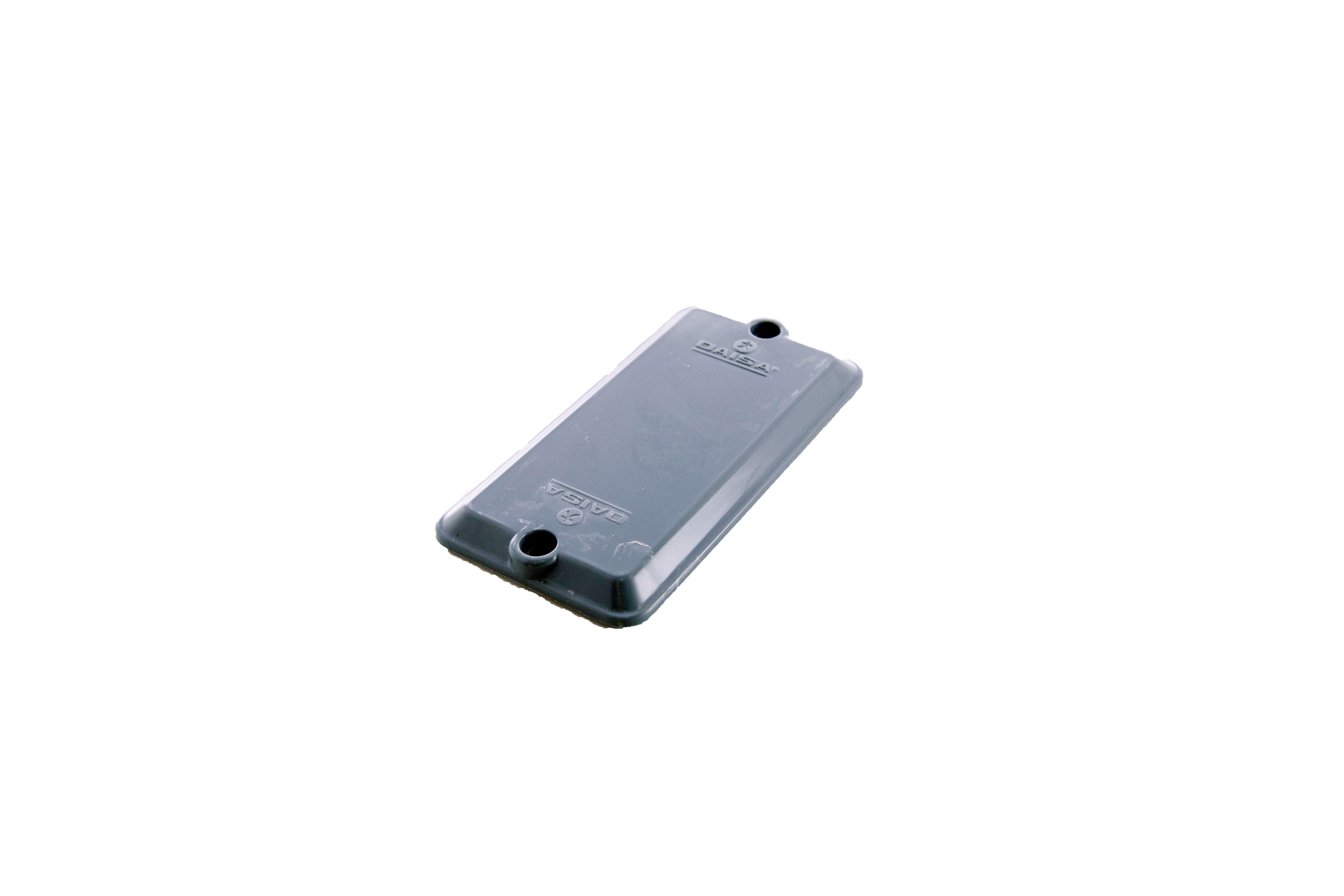 Tampa Condulete Cega Pvc Cinza 4x2