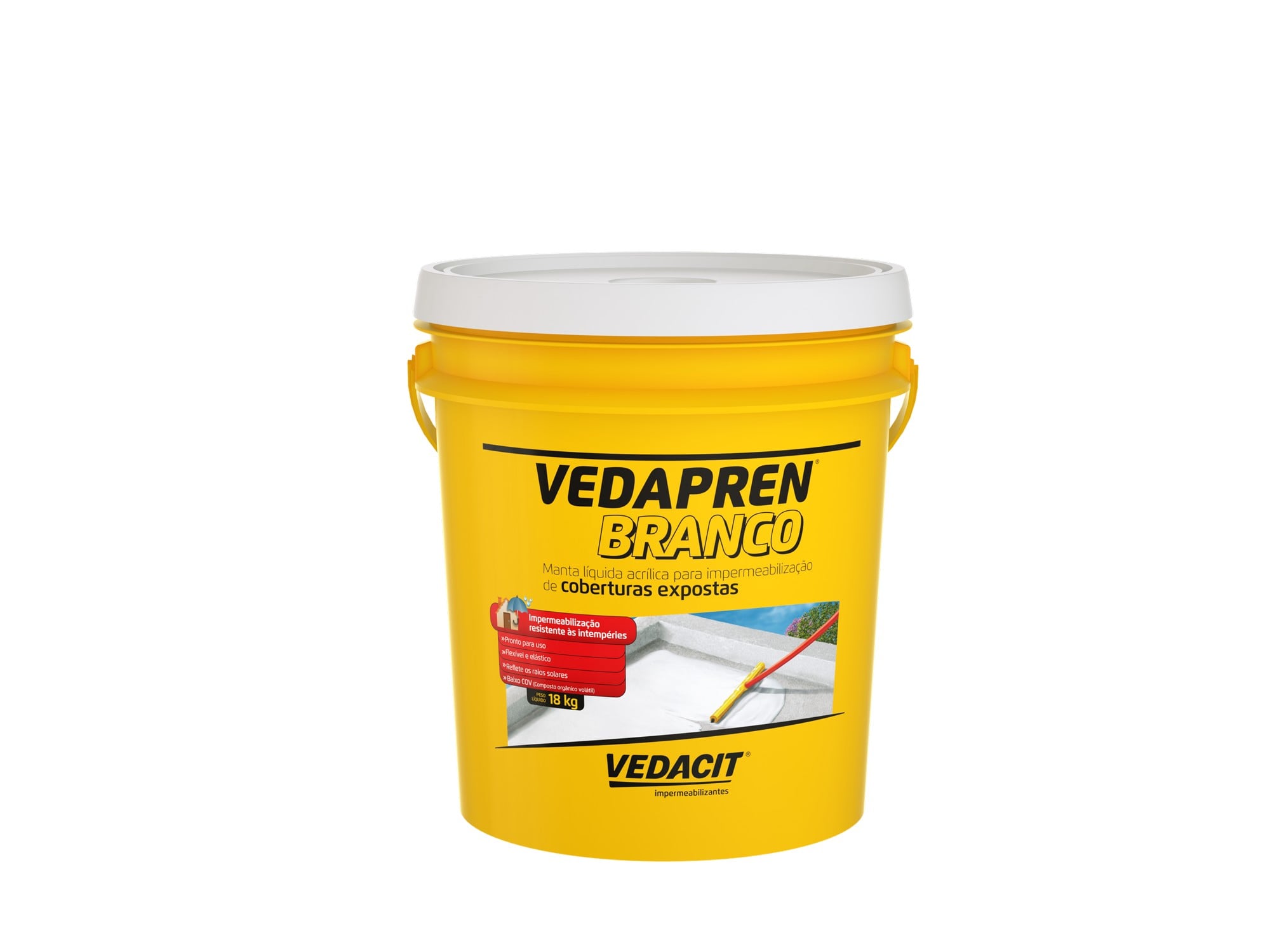Vedapren Laje Manta Liq 4,5kg Branco