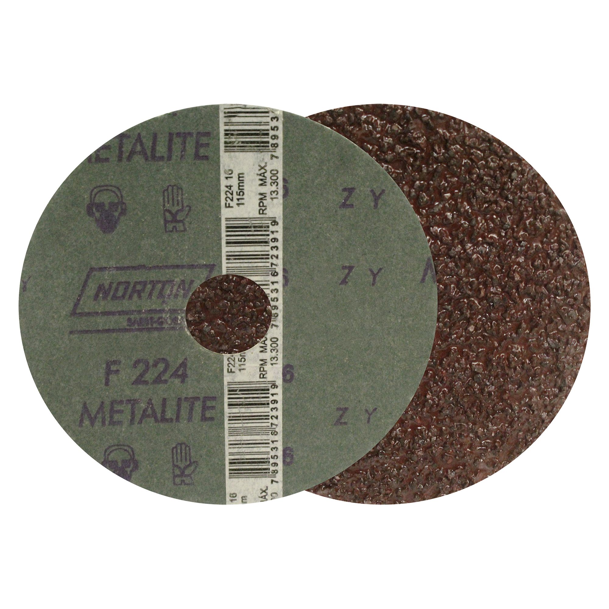 Disco De Lixa 4.1/2” Metal G036 F224/227