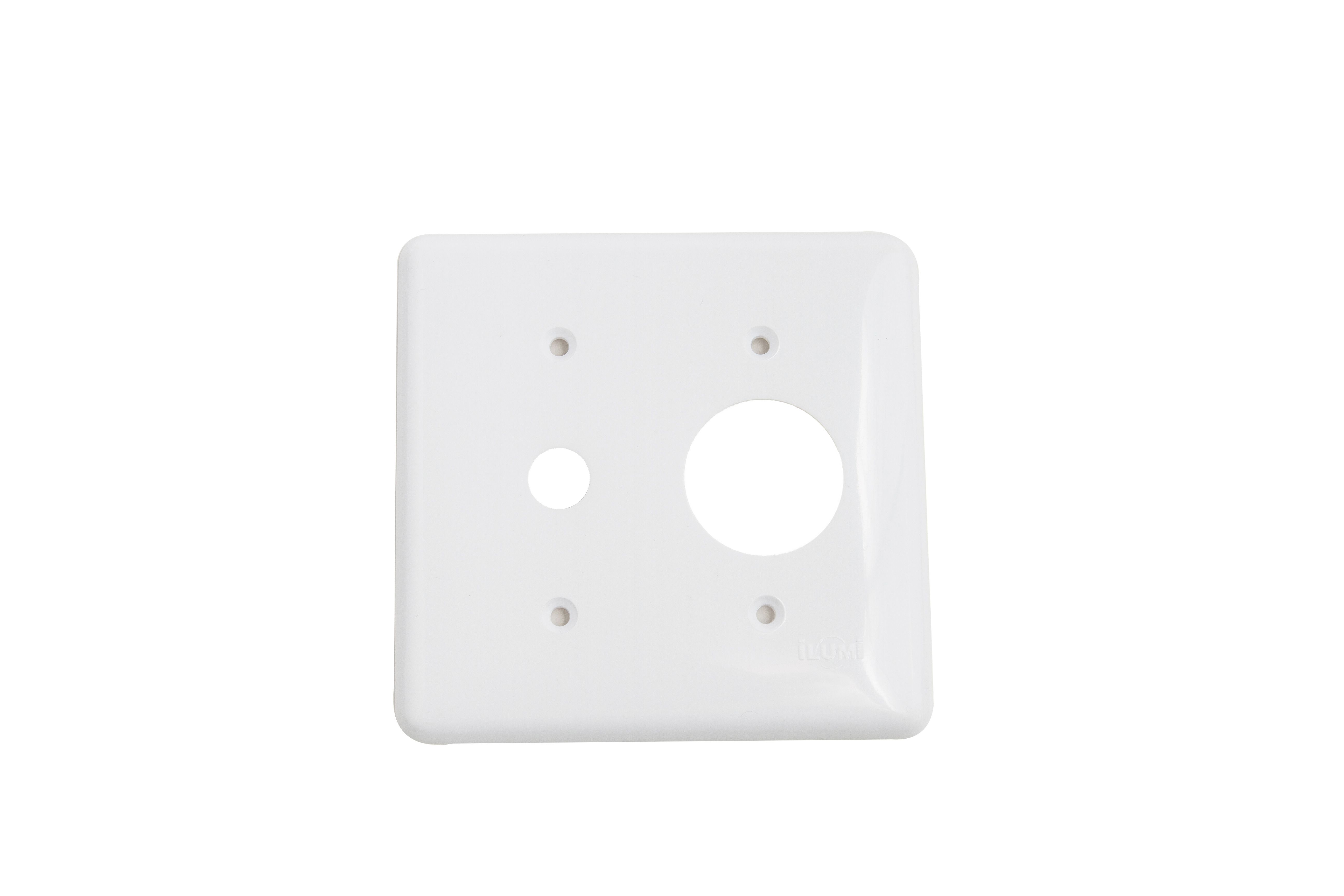 Stylus Placa 4x4 1posto Red+1furo