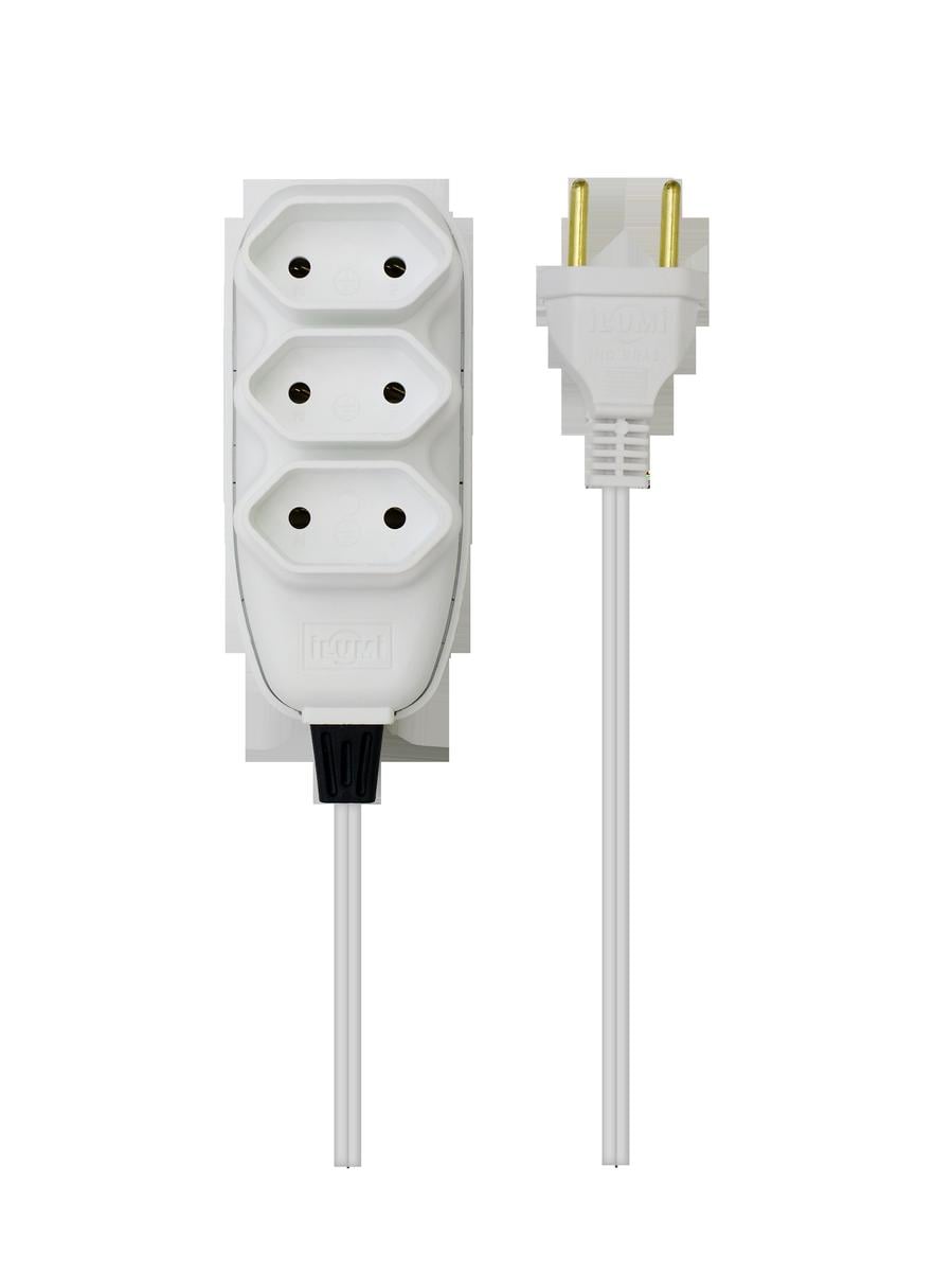 Extensao Pl 2p 2x0,75 10mt Cz Compact