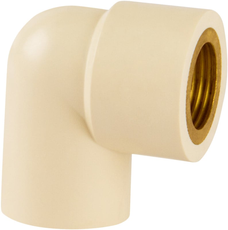 Joelho Cpvc 90 Trans Ff 22mmx1/2 Iso   