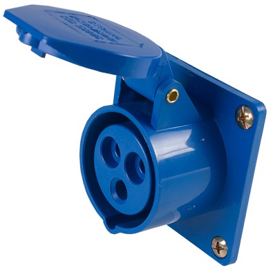 Tomada Ind Emb 3p+T 63a 220v Azul