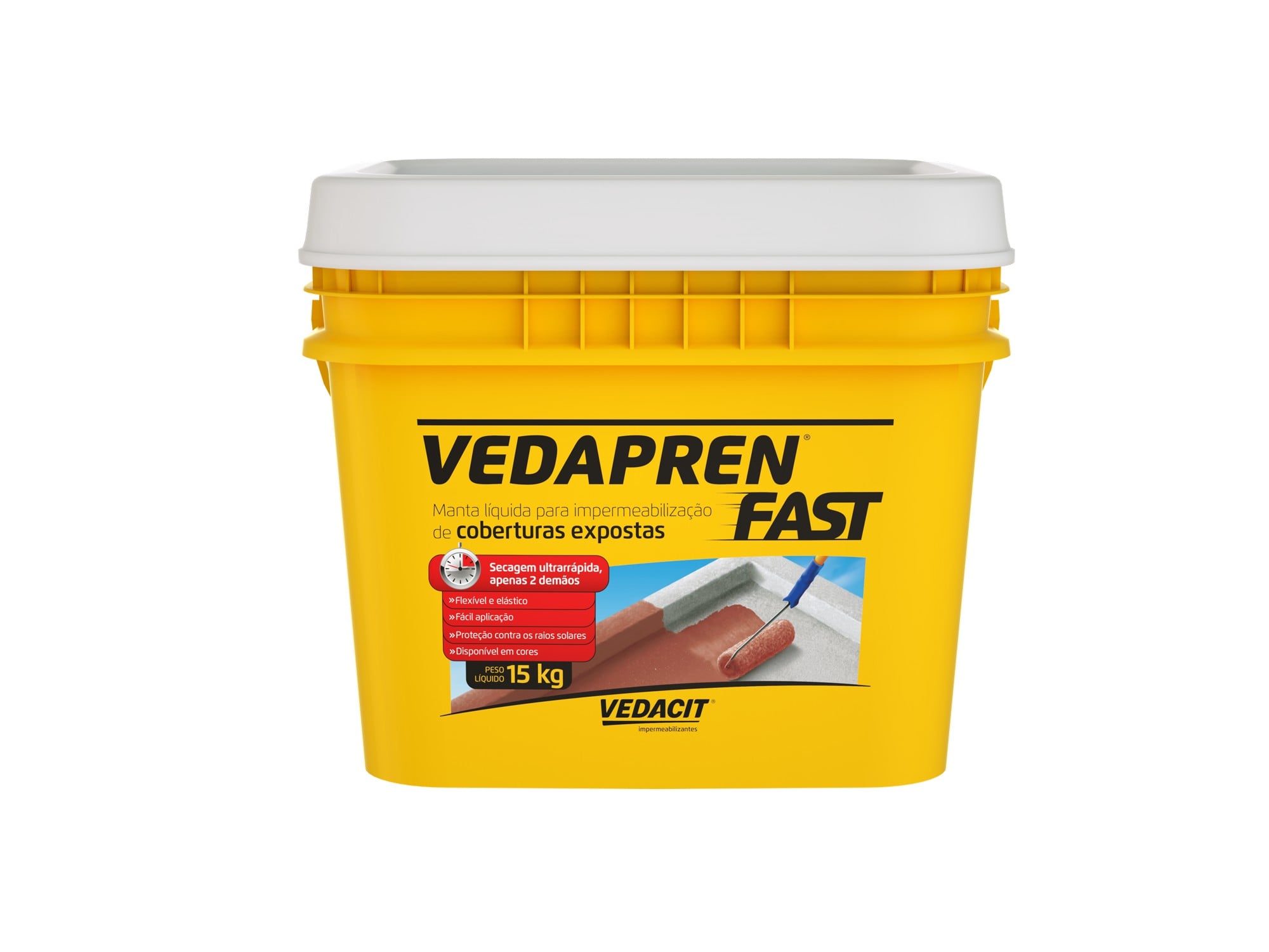 Vedapren Fast Manta Liq 15kg Branco