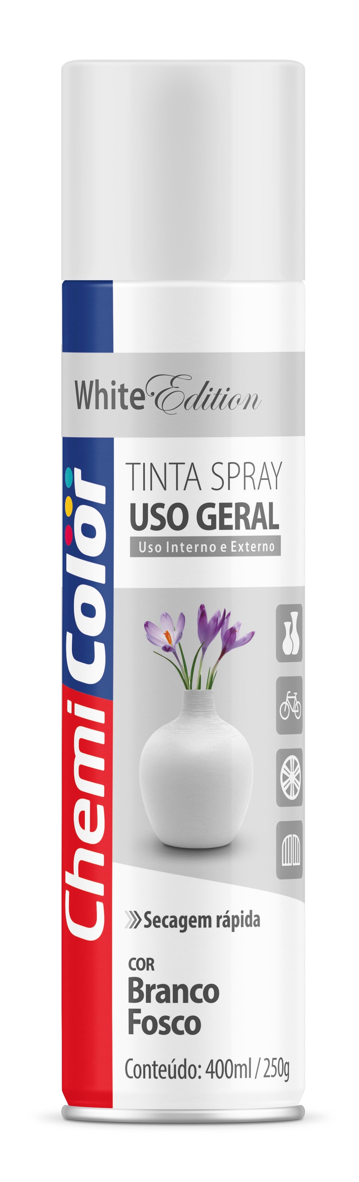 Tinta Spray U.G Cinza Esc 400ml 250gr
