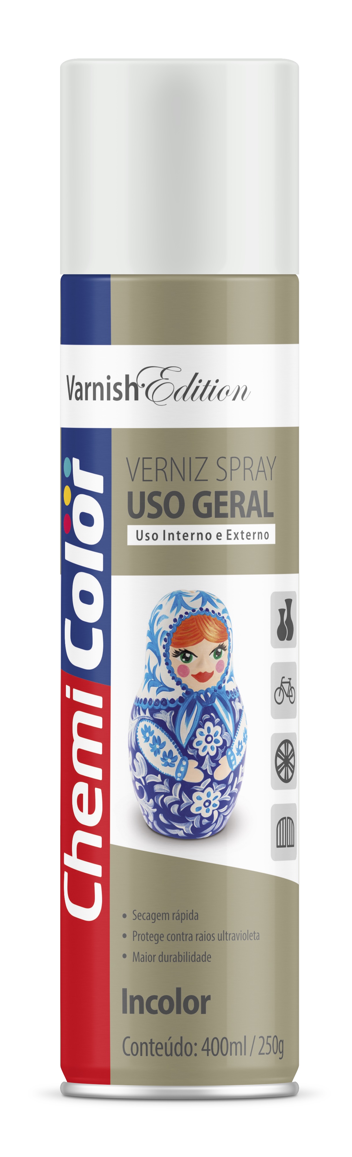 Verniz Spray U.G 400ml 250gr