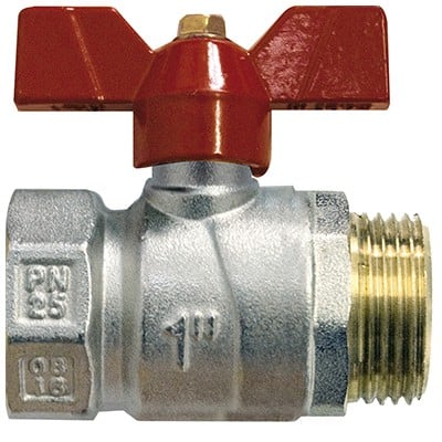 Registro Esf Alu Borb 3/4” Reri C/Dpl Vm