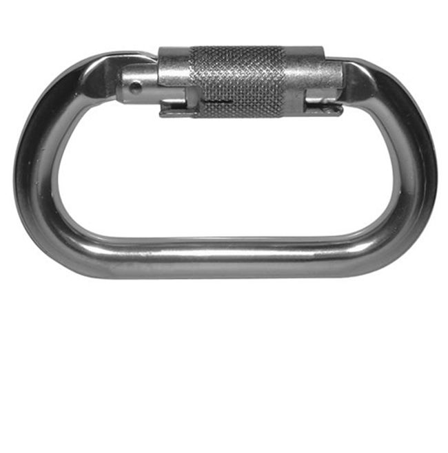 Mosquetao Oval Fech Rosca