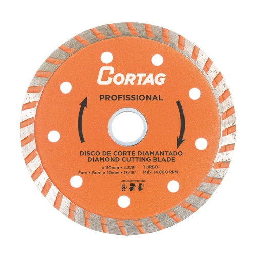 Disco Diam Turbo 110mm Prof