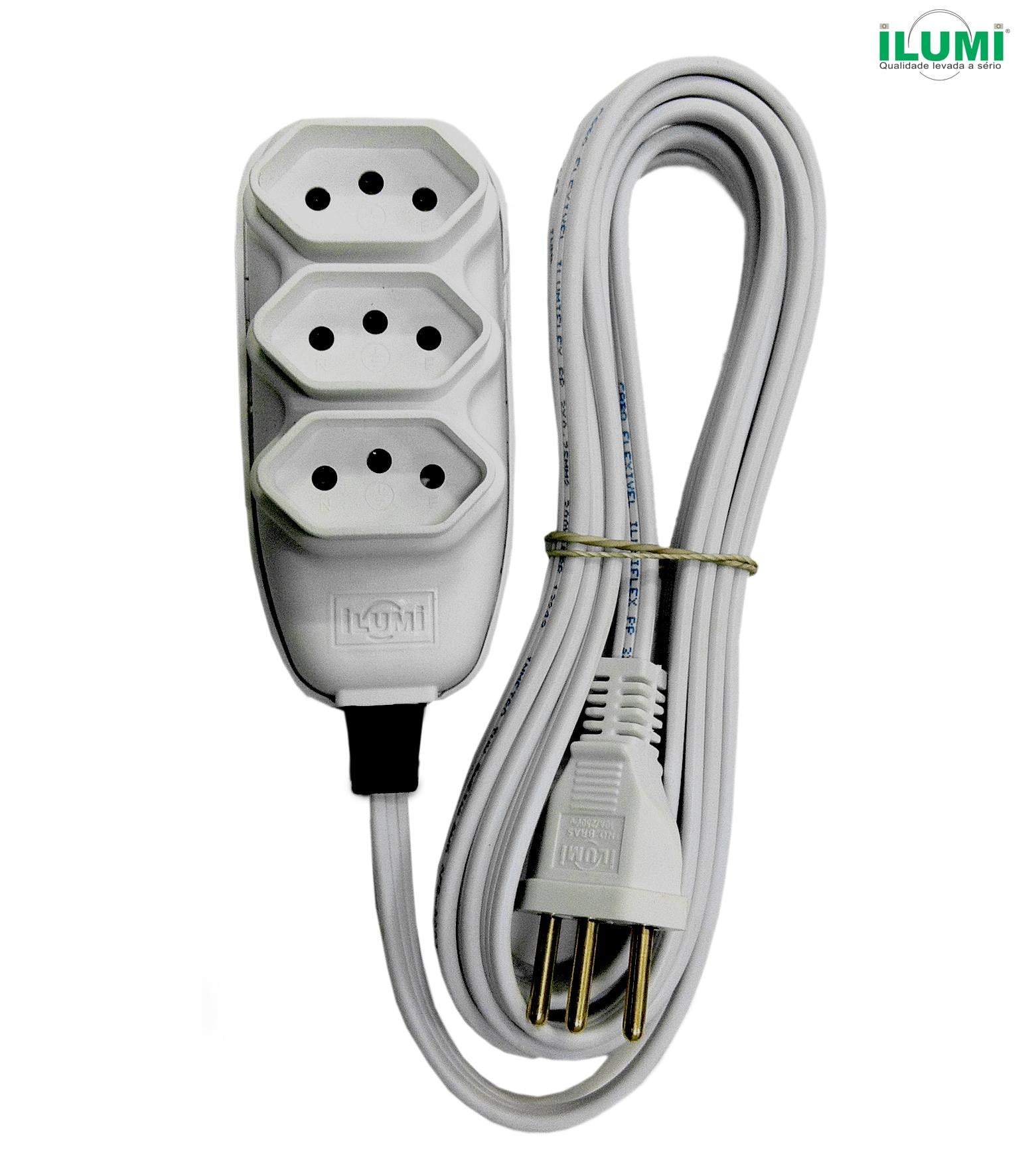Extensao Pp Chato 2p+T  3mt Cz Compact
