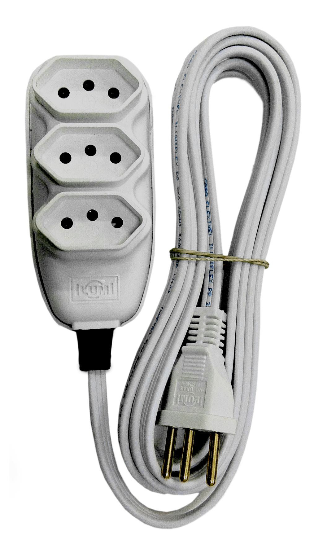 Extensao Pp Chato 2p+T 10mt Cz Compact