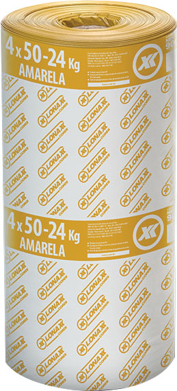 Lona Amarela 6x50mt 27kg