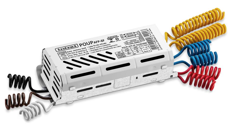 Reator Eletr Bivolt 2x16w Afp 6f