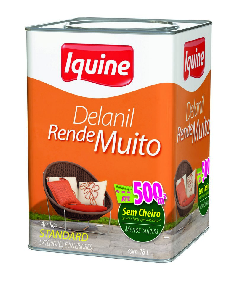 Tinta Acr Fo Std 18lt Delanil Br Gelo
