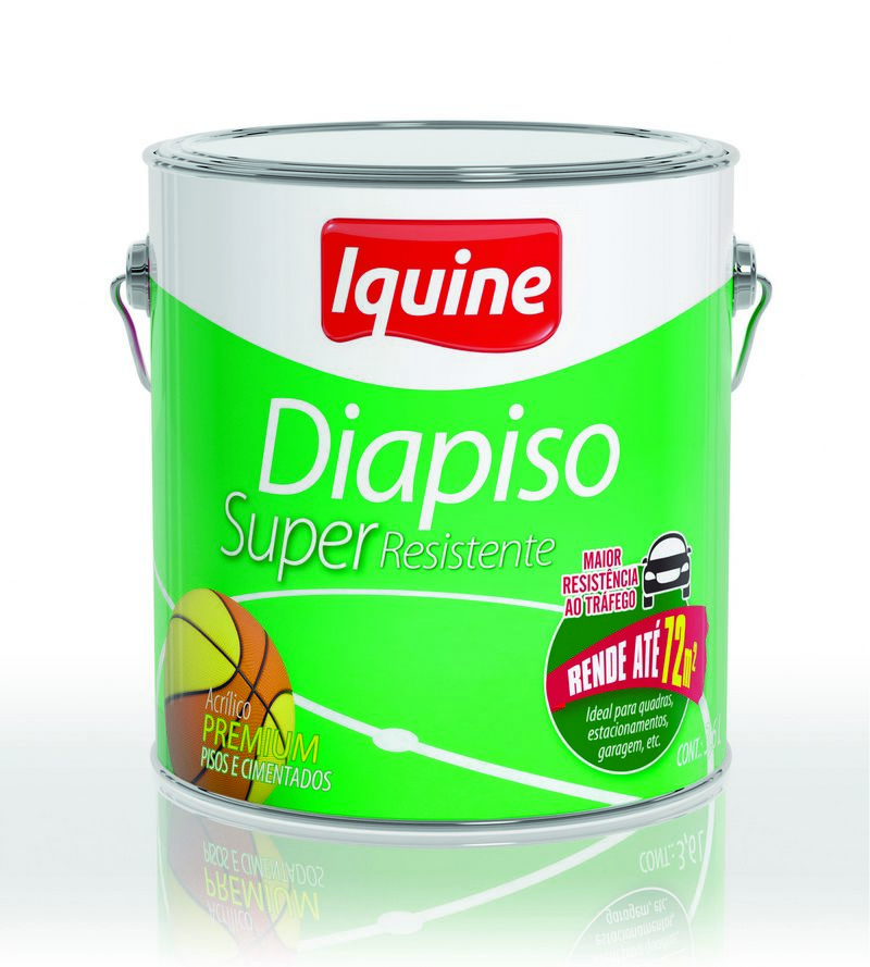Tinta Acr Piso Prm 3,6lt Diapiso Concret