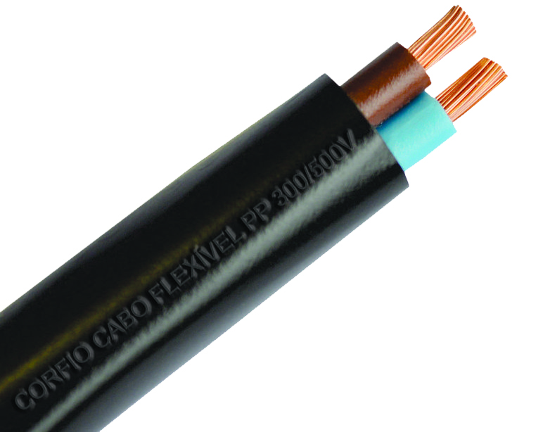 Cabo Pp 3x 1,00mm 500v