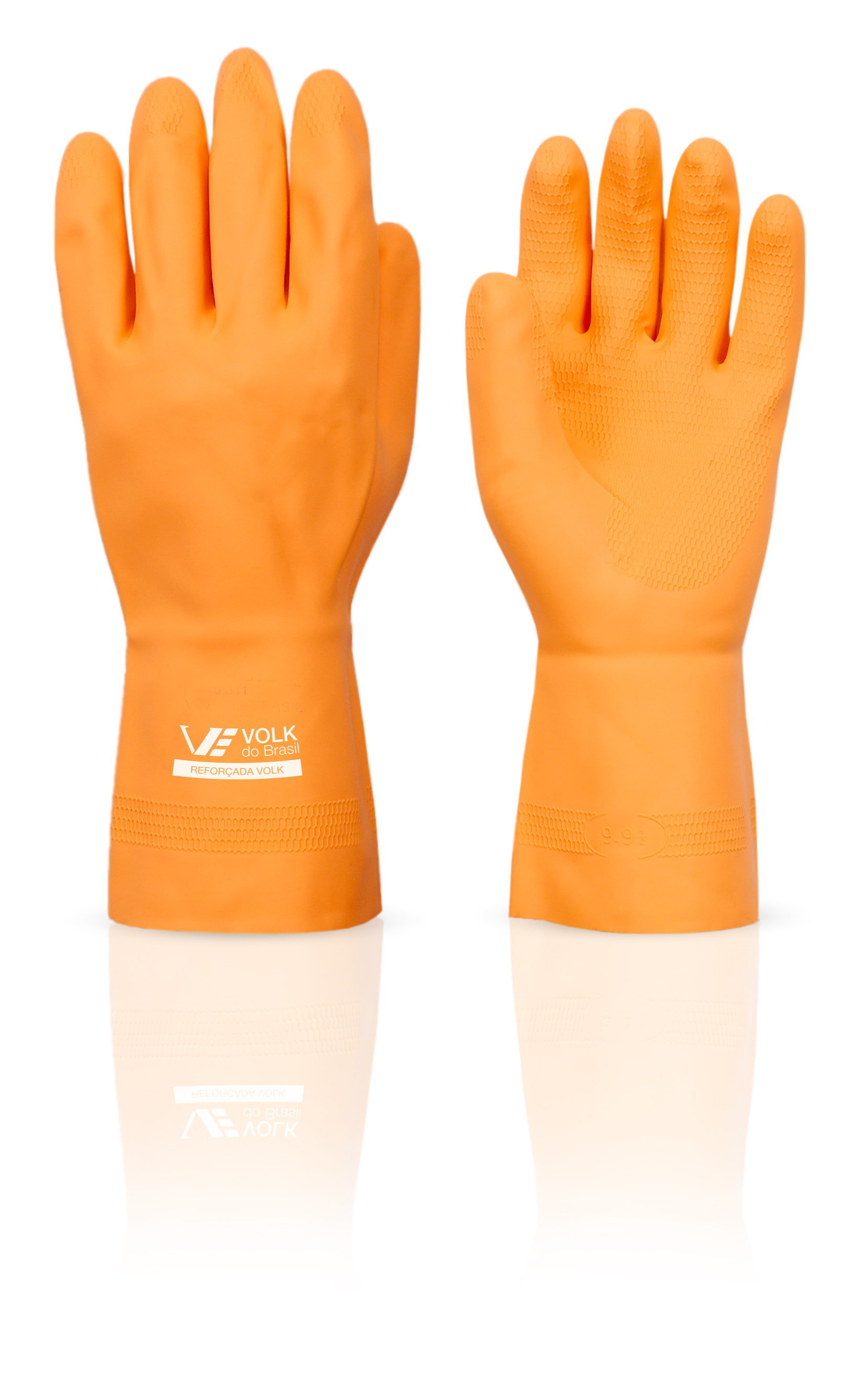 Luva P/Mao Latex Reforc Antiderr Lj Eg