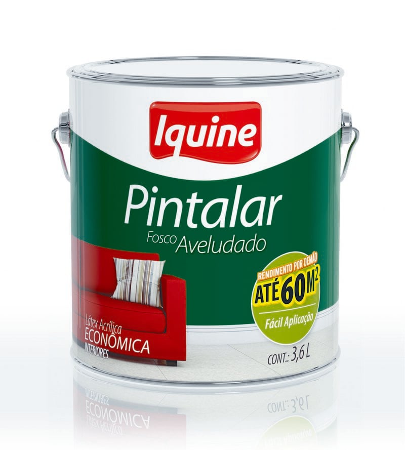 Tinta Acr Fo Eco 3,6lt Pintalar Rosa Pet