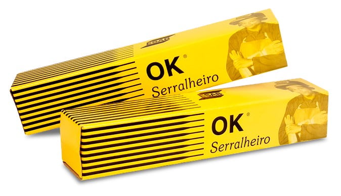 Eletrodo 6013  2,50mm  5kg Ok Serralheir