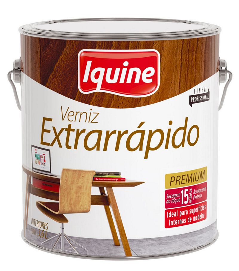Verniz Extrarrapido Bril 900ml Imbuia