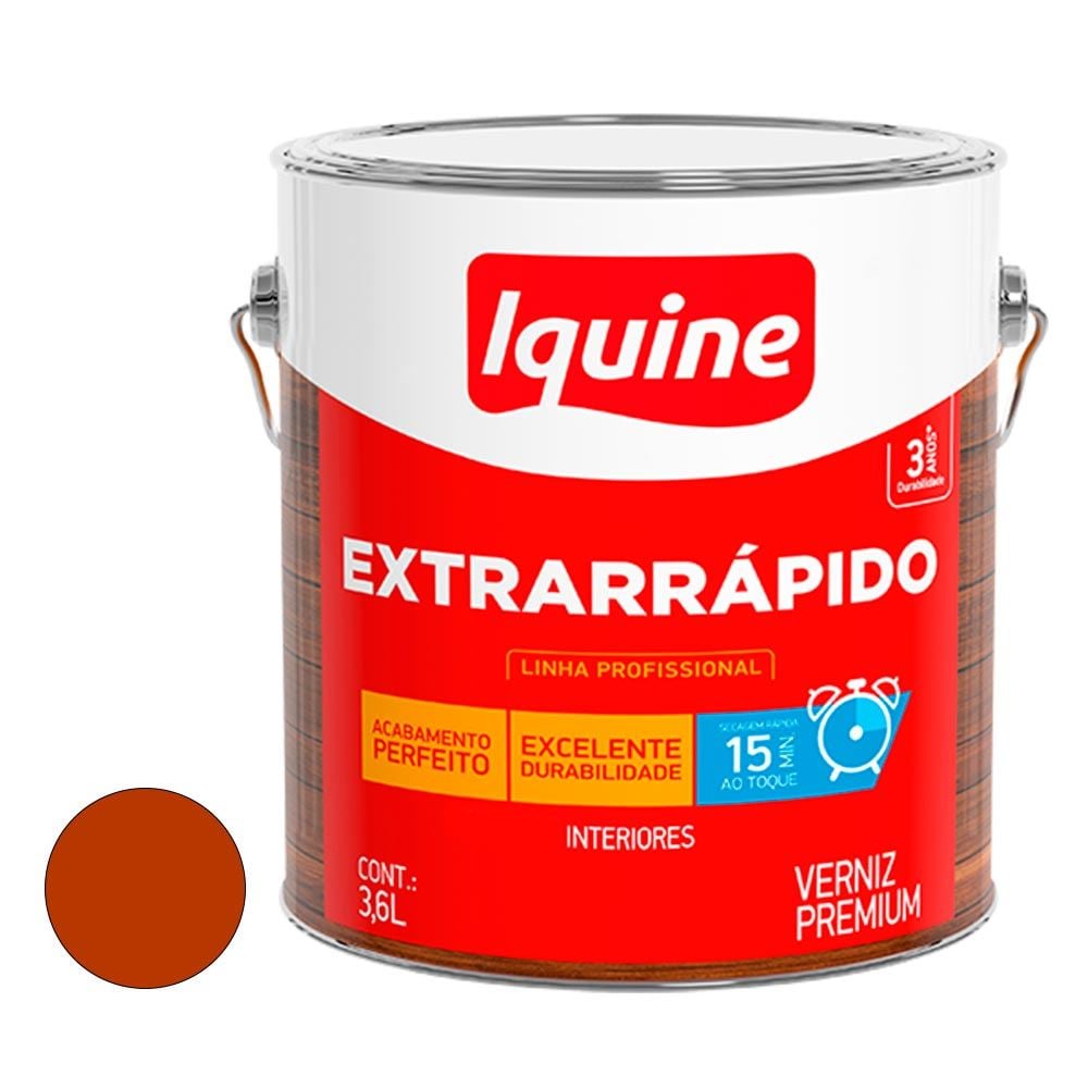 Verniz Extrarrapido Bril 900ml Mogno
