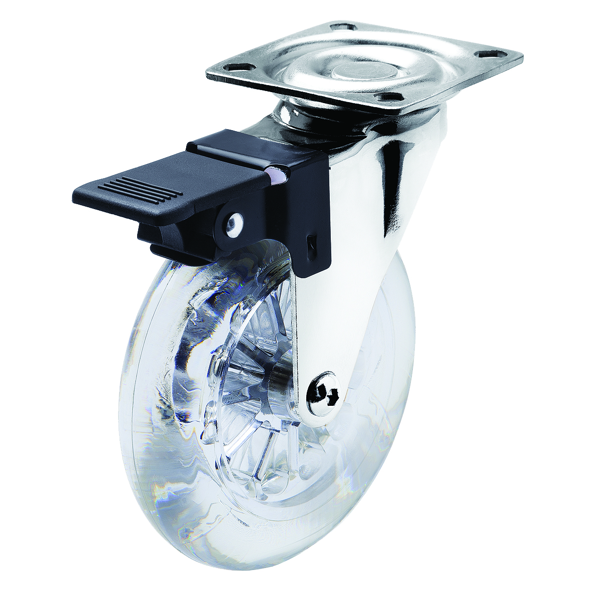 Rodizio Girat 2” Silic C/Freio 40kg