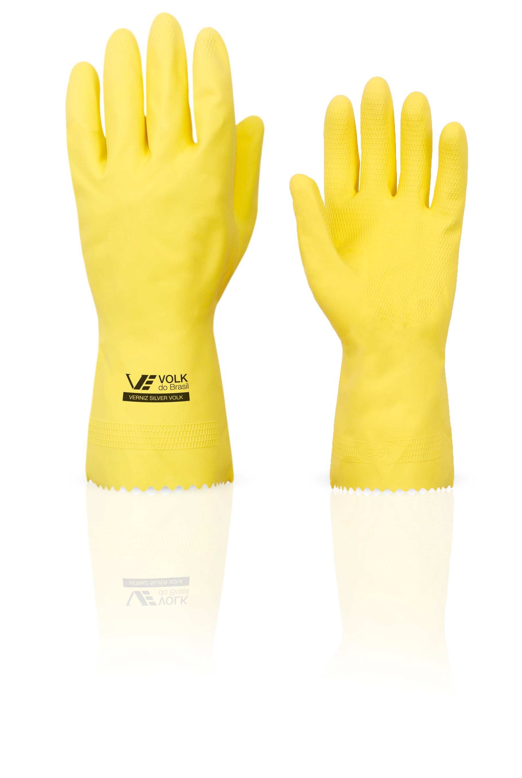 Luva P/Mao Latex Vern Silver Slim Am Eg