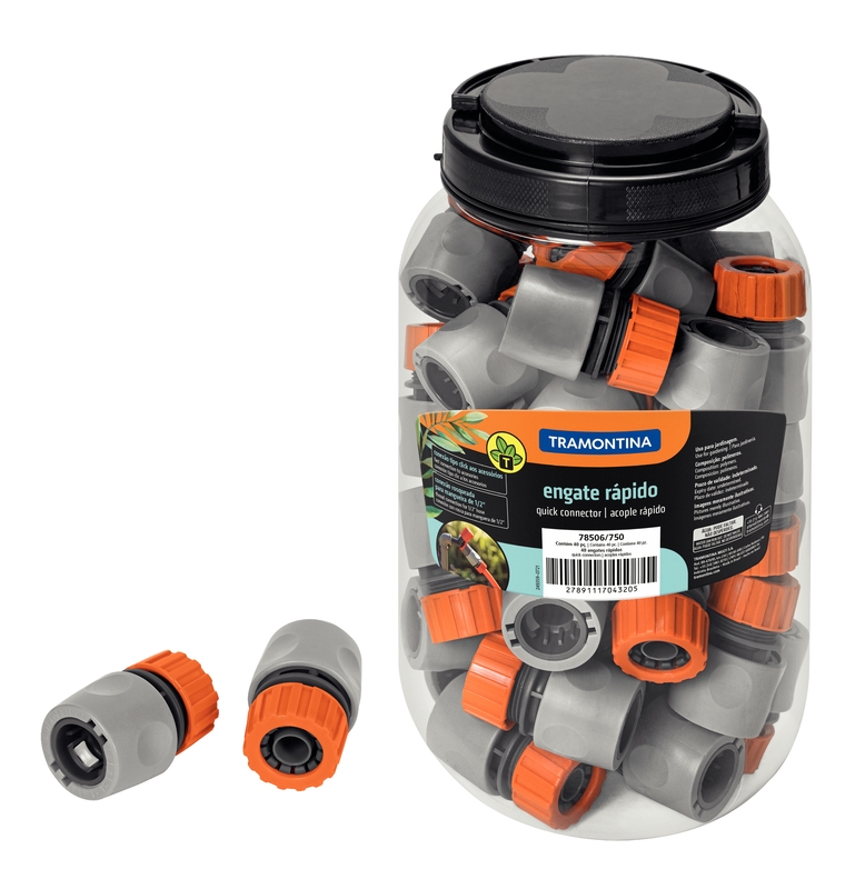 Engate Rapido P/Mangueira 1/2” 40un