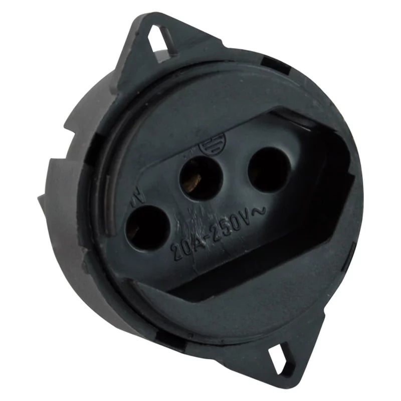 Tomada Piso Red 2p+T S/Pl 10a S/Hast Pt