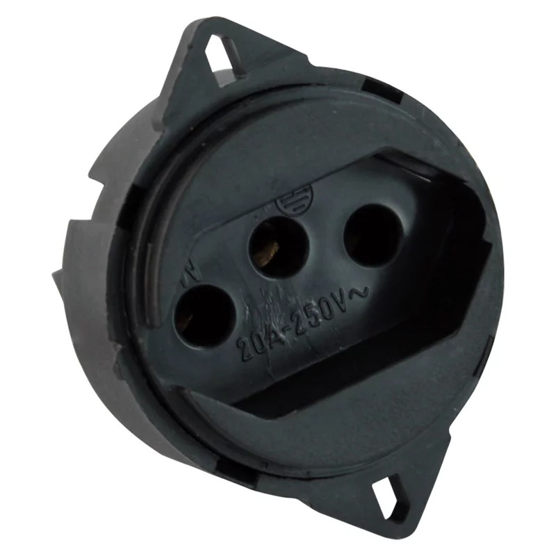 Tomada Piso Red 2p+T S/Pl 20a S/Hast Pt