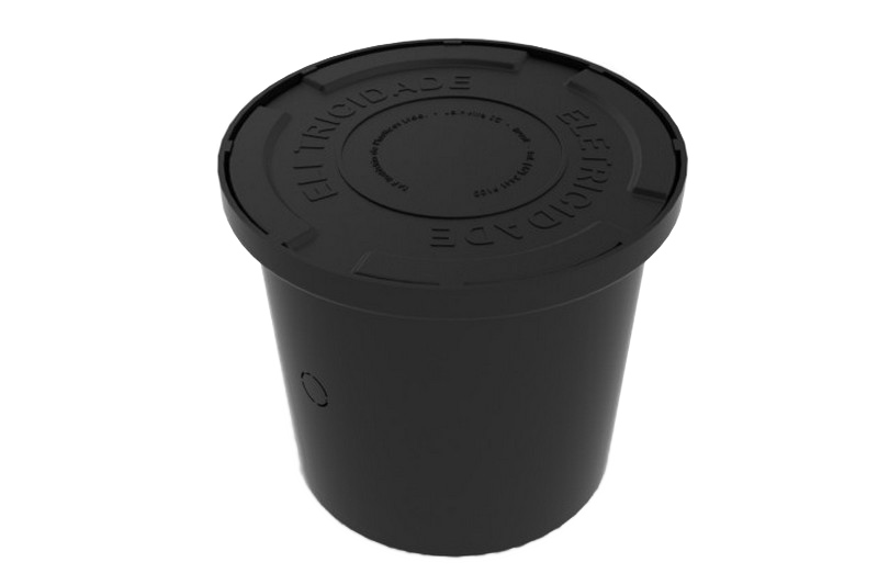 Caixa De Inspecao P/Aterrame 20x23cm Pvc