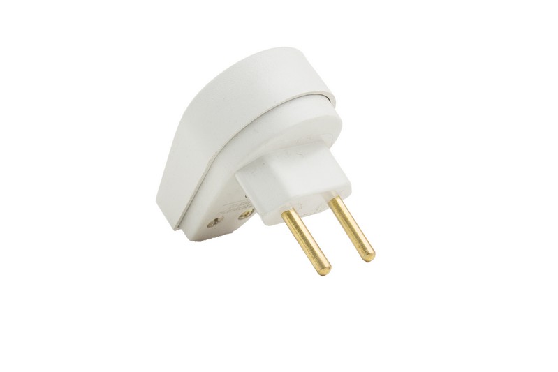 Plug 2p Macho 10a Cz Pren Cb 10pc