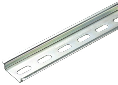 Trilho Disjuntor/Contator Perfurado 2mt